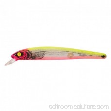 Bomber H/D Long A 7/8oz 6 Chartreuse Fl/Blk Org Belly, BSW16AXCHO